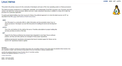Desktop Screenshot of linux-xtensa.org